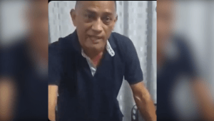Víctor Venegas, líder sindical del sector educativo en Venezuela, en una imagen fija de un video publicado en redes sociales.
