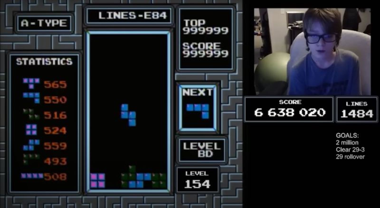 An Oklahoma teenager has finally beaten the unbeatable game: Tetris.
