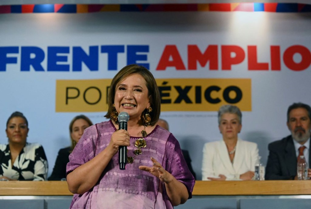 Xóchitl Gálvez, aspirante a la Presidencia de México. (ALFREDO ESTRELLA/AFP via Getty Images)