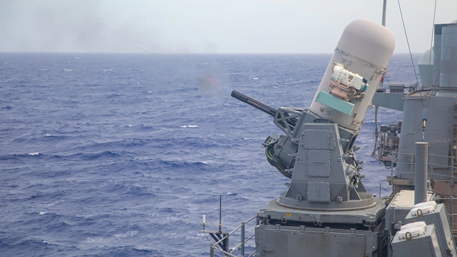 Angkatan Laut AS menggunakan “garis pertahanan terakhirnya” melawan rudal Houthi