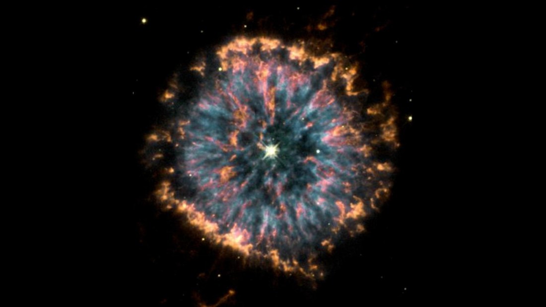 Un "ojo" cósmico en el espacio: la imagen del telescopio Hubble