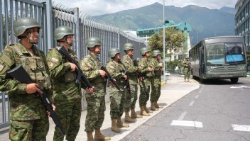 Se cumple un mes del dictado de estado de excepción en Ecuador