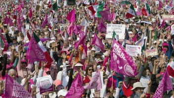 Miles de mexicanos marcharon para exigir elecciones limpias