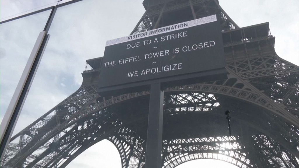 ¿Por qué cierra temporalmente la Torre Eiffel?
