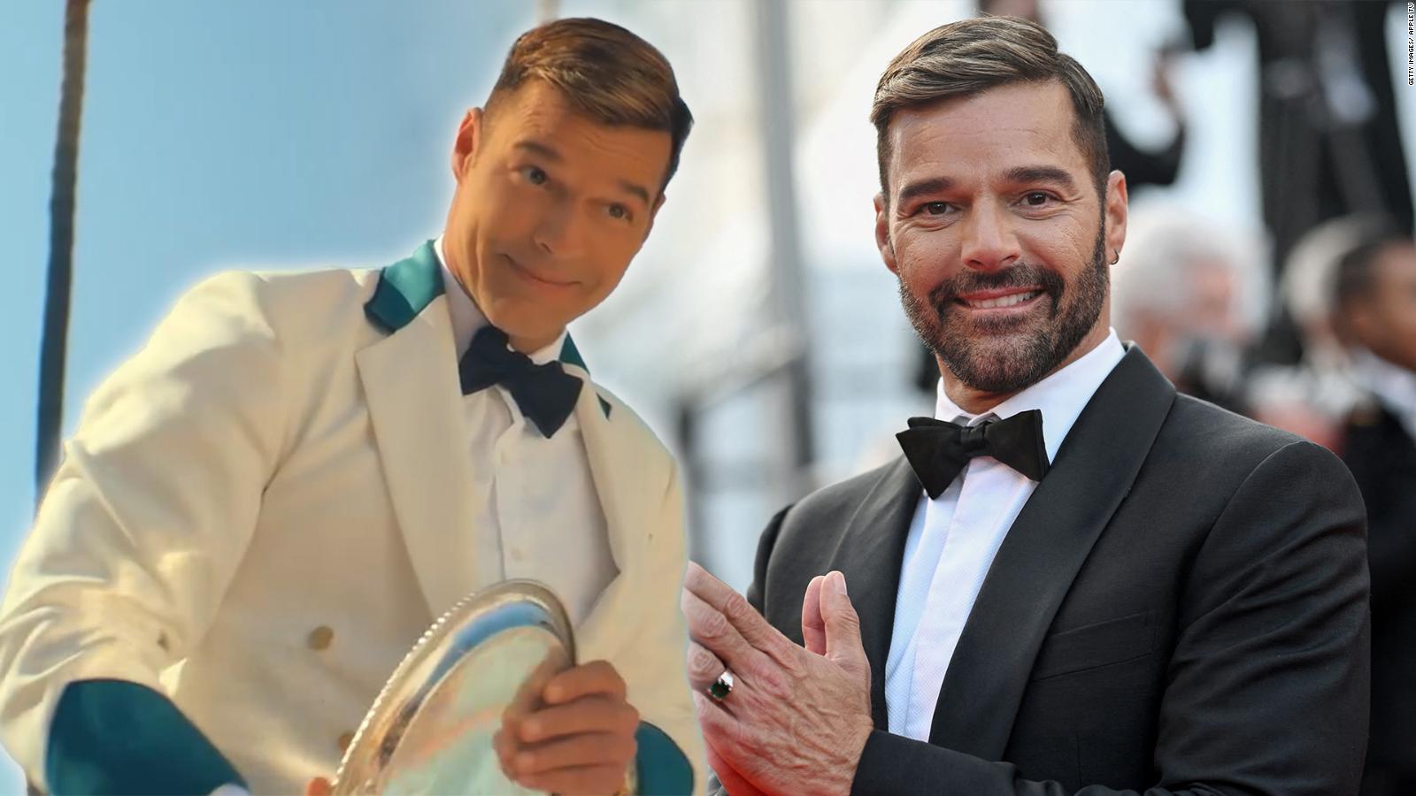 Publican clip del regreso de Ricky Martin a la actuación como un
camarero en "Palm Royale"