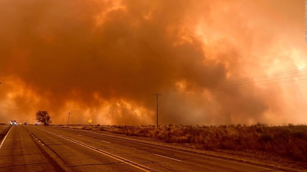 Voraz incendio en Texas cubre más de 101.000 hectáreas