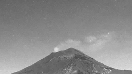 Se cancelan vuelos en México por la actividad del volcán Popocatépetl