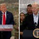 Biden y Trump visitan la frontera sur de EE.UU.