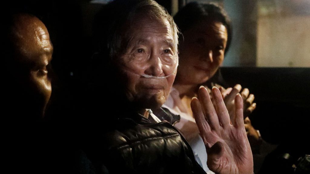 The former president of Peru Alberto Fujimori says that a new malignant tumor was detected