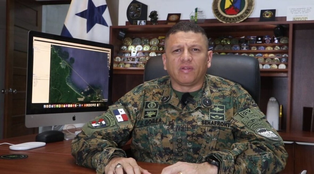 Jorge Gobea, director del Servicio Nacional de Fronteras de Panamá. (CNN).