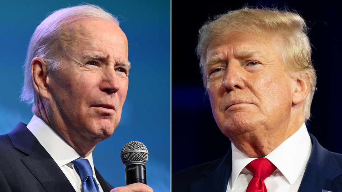 Biden and Trump on the US-Mexico border live: news, pictures and reactions