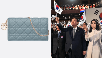 Un bolso de Lady Dior está en el centro de una tormenta política en Corea del Sur.