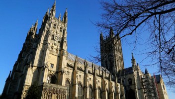 La catedral de Canterbury fue fundada en el año 597 d.C. (Gareth Fuller/PPA/AP)
