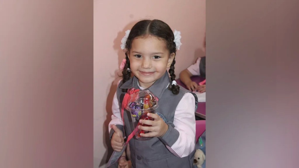 Hind Rajab, una niña palestina de cinco años, fue encontrada muerta. (Foto: Sociedad de la Media Luna Roja Palestina).