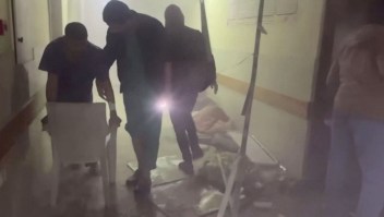 Un video muestra daños en el Hospital Nasser en Gaza tras ataque israelí.