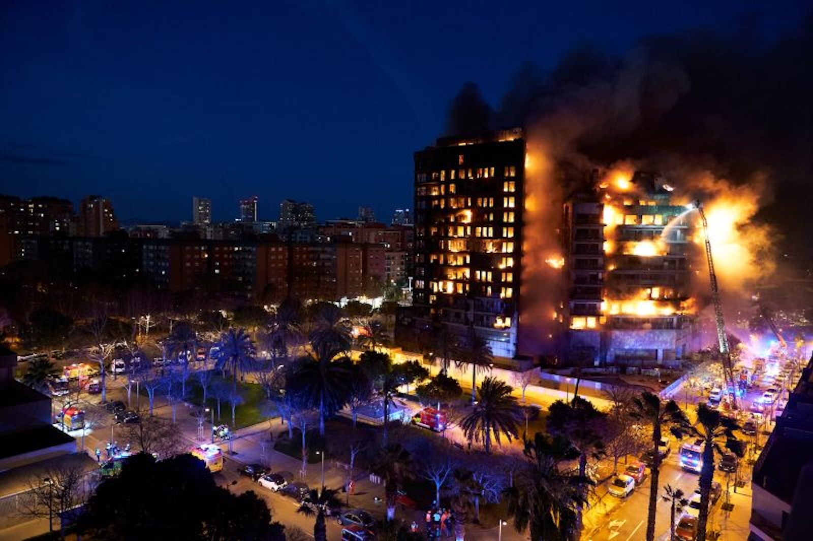 Incendio Valencia