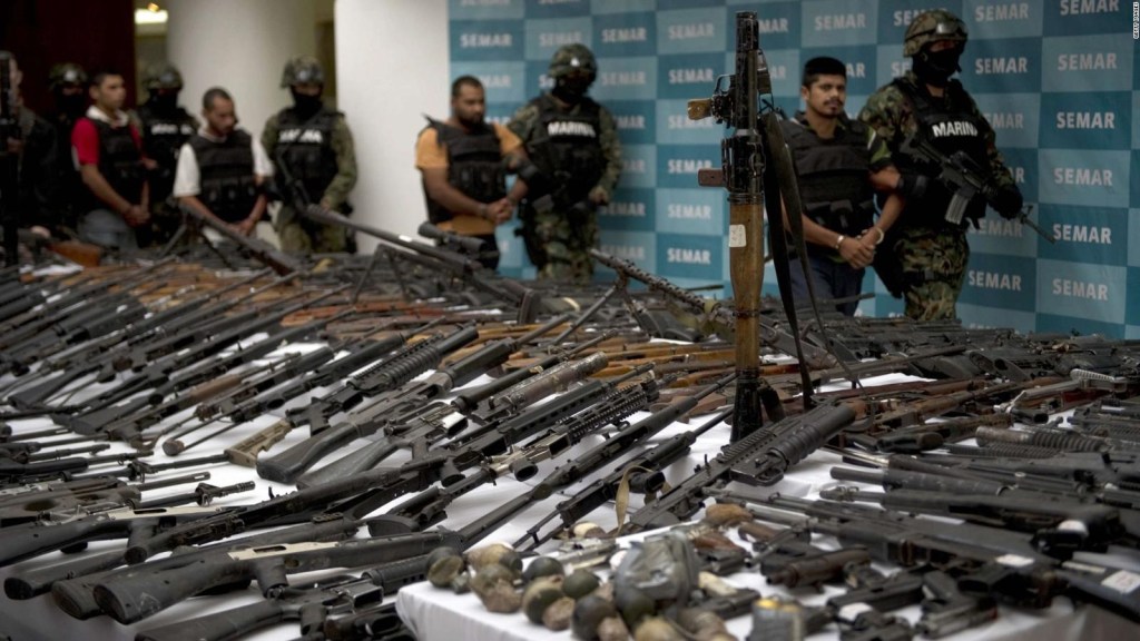 Avanza proceso legal de México contra armas de EE.UU.