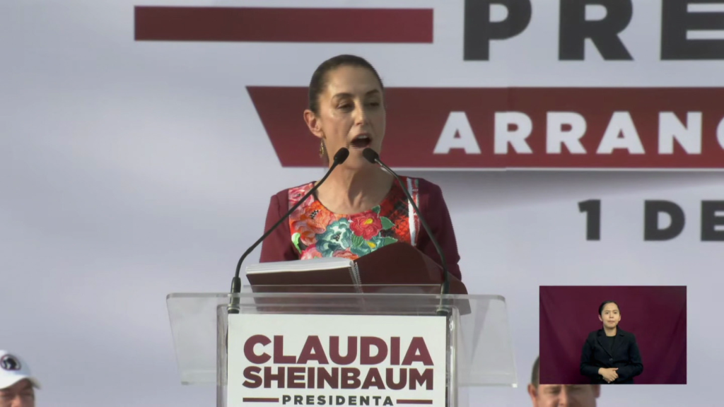 Así arrancó Claudia Sheinbaum su campaña a la presidencia de México