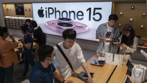 Caen las ventas del iPhone en China
