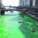 Chicago tiñe de verde su río para celebrar San Patricio