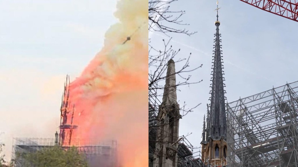 Impresionante restauración de Notre Dame 4 años después del incendio