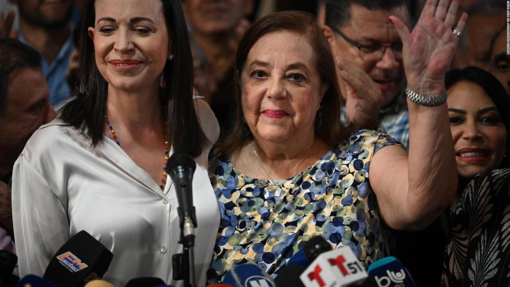Machado designa a Corina Yoris como candidata sustituta de la oposición