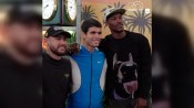Neymar y Jimmy Butler felicitan a Carlos Alcaraz en el Miami Open