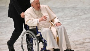 Milei se ofrece a ser el "bastón humano" del papa Francisco