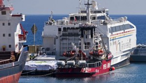 Barco ayuda humanitaria Chipre