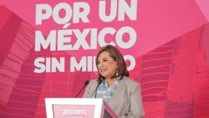 Xóchitl Gálvez, candidata a la presidencia de México por la alianza Fuerza y Corazón por México.
