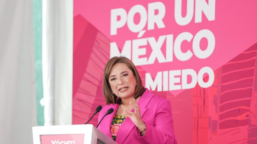 Xóchitl Gálvez, candidata a la presidencia de la coalición Fuerza y Corazón por México. Foto: X