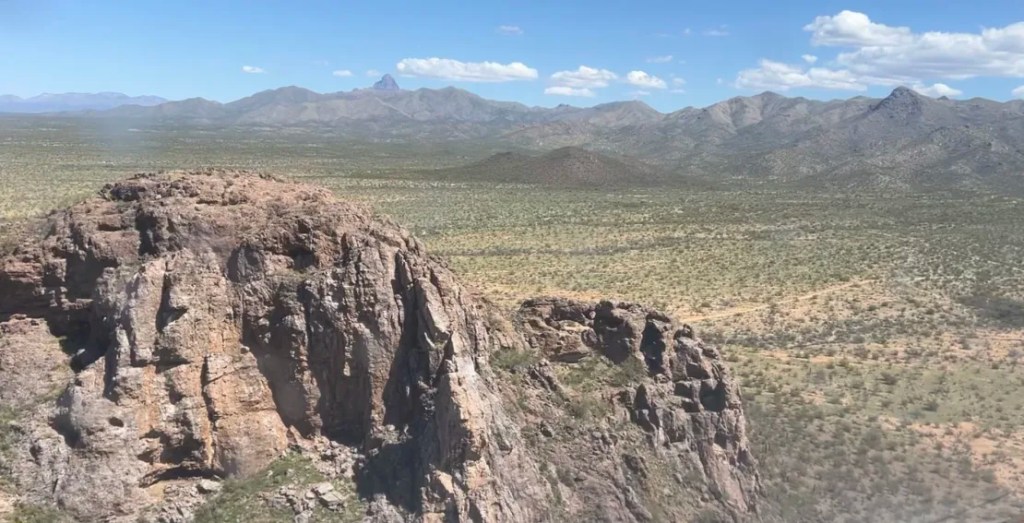 Authorities say smugglers use the dangerous terrain of southern Arizona to move drugs and people in an attempt to avoid arrest.  Rosa Flores/CNN