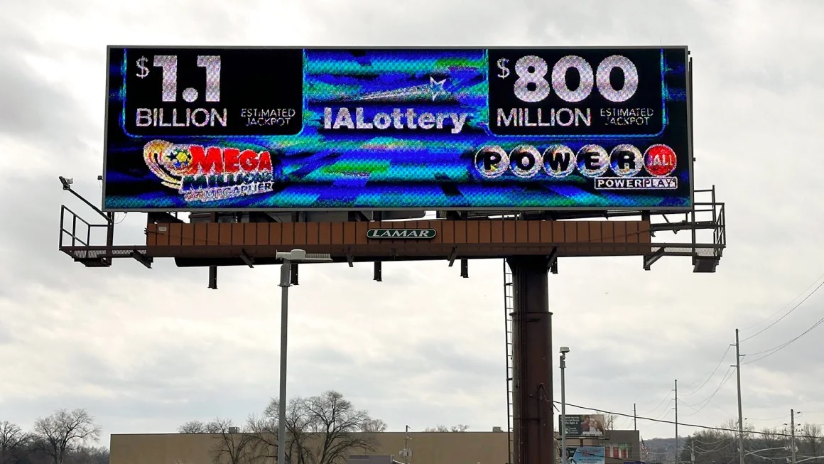 These are the winning numbers for the US1.13 billion jackpot