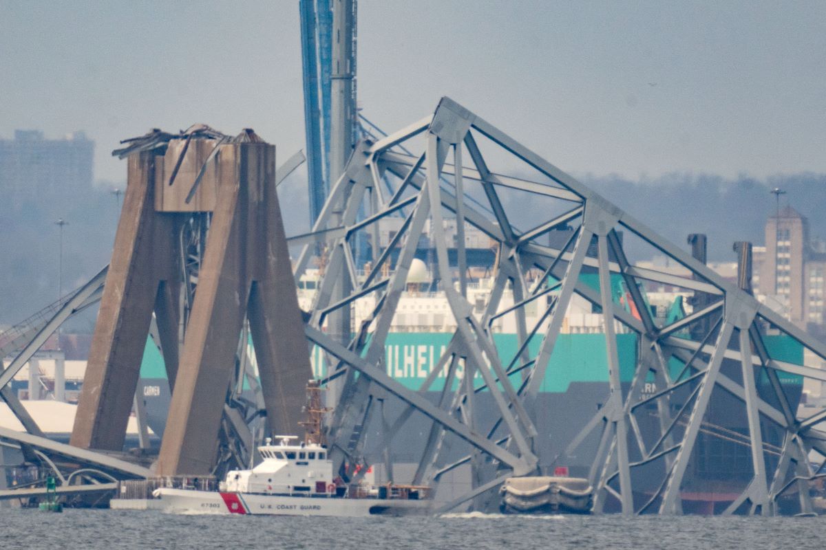 Resumen de noticias del derrumbe de un puente en Baltimore tras el choque  de un barco