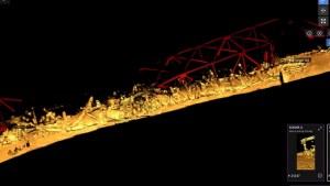 Imágenes en 3D revelan dónde yacen los restos del puente de Baltimore