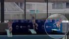 Clavadista se golpea con trampolín en inauguración de centro olímpico