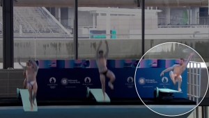 Clavadista se golpea con trampolín en inauguración de centro olímpico