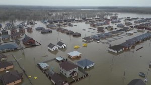 Imágenes de las graves inundaciones en Rusia y Kazajstán