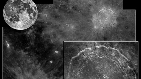 La NASA recuerda la foto de un cráter en la Luna a 25 años de su publicación
