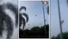 Un video muestra el momento de la colisión mortal de helicópteros