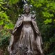 Nueva estatua de bronce de la reina Isabel II