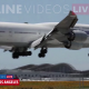 Video capta la arriesgada maniobra de un avión en Los Ángeles