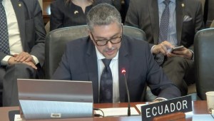 OEA Alejandro Dávalos Ecuador
