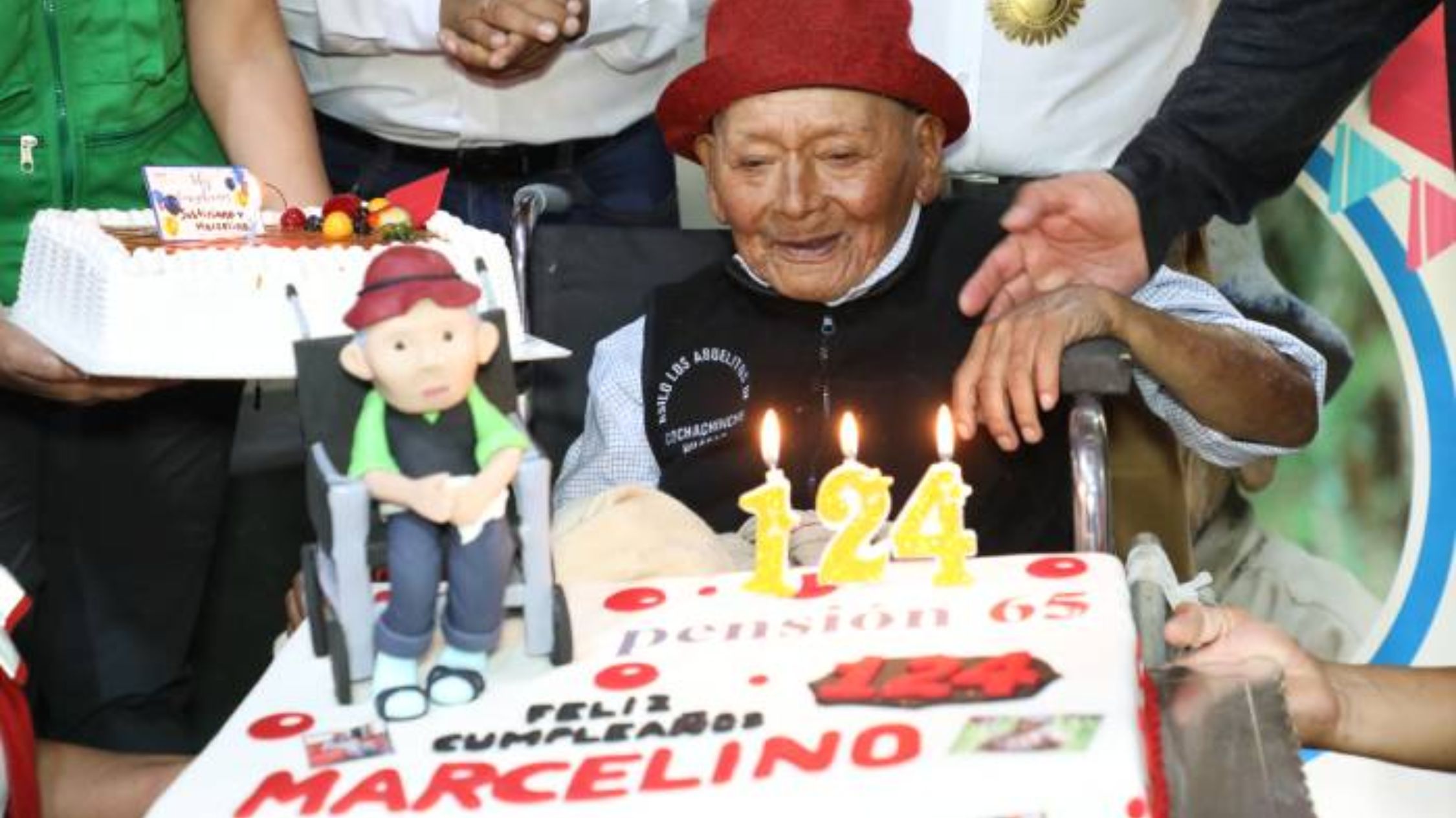Las autoridades peruanas dicen que Marcelino Abad Tolentino cumplió 124 años el pasado 5 de abril. (Crédito: Gobierno de Perú)