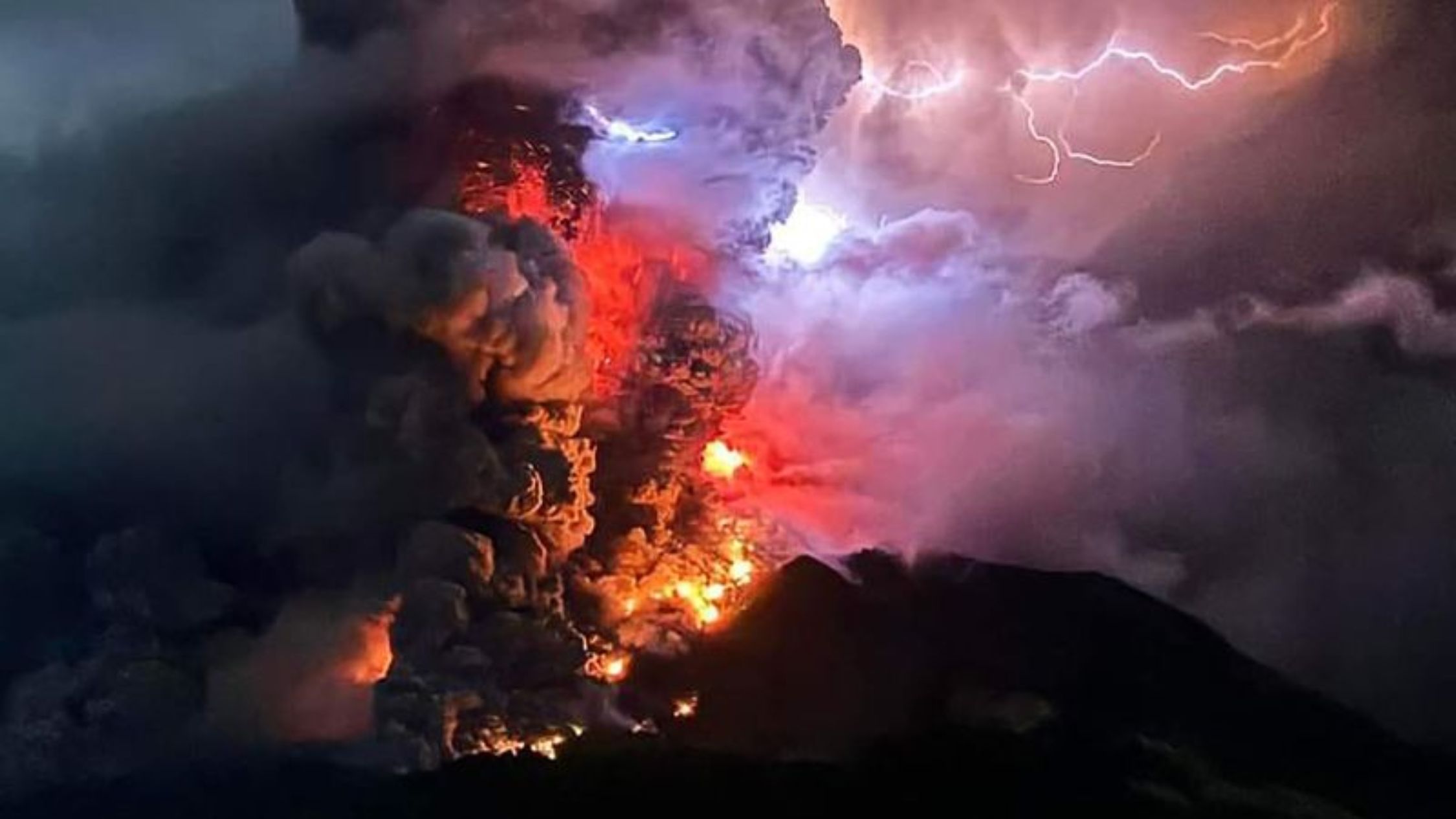 Un poderoso volcán está en erupción. Esto es lo que podría
significar para el tiempo y el clima