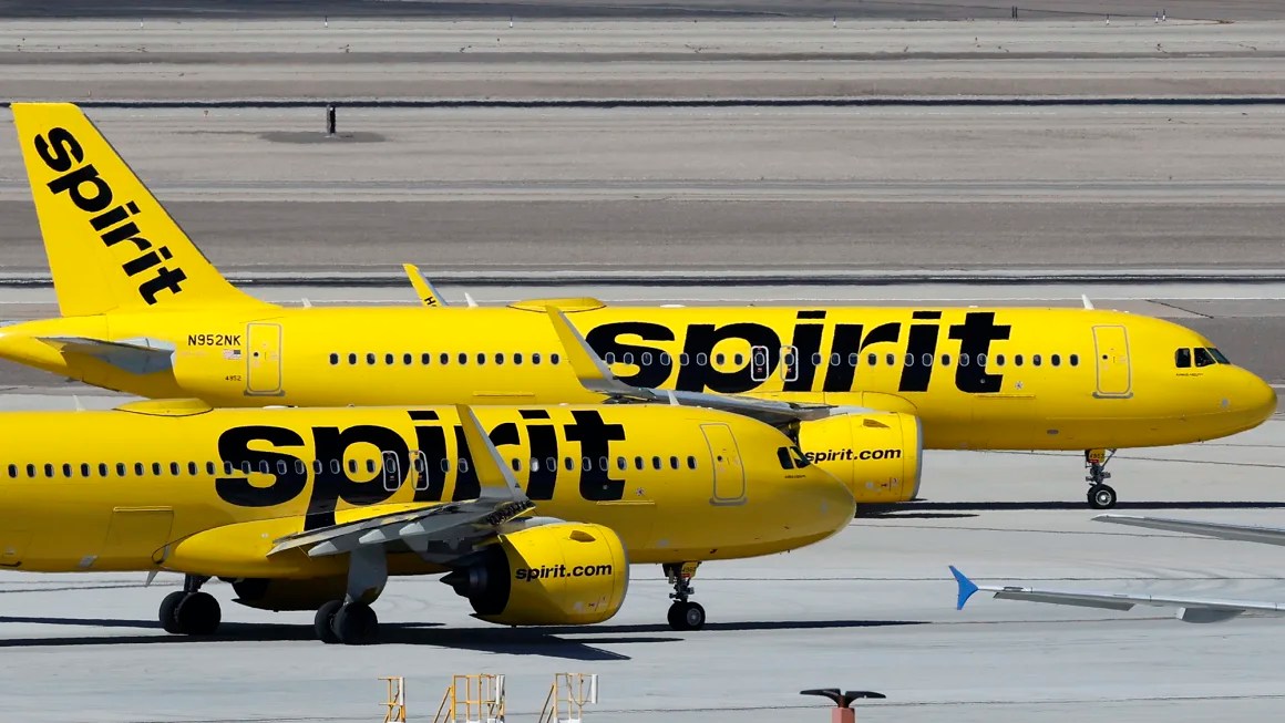 Spirit Airlines suspenderÃ¡ a 260 pilotos en medio de acciones para ahorrar dinero