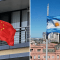Banderas de China y Argentina. (Crédito: Getty Images)