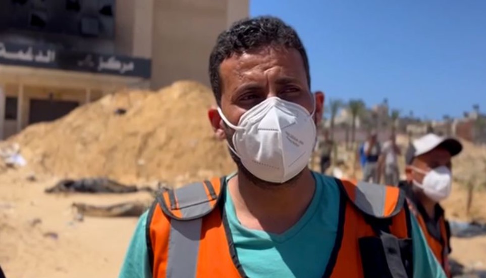 La ONU exige una investigación tras el hallazgo de fosas comunes en
hospitales de Gaza allanados por Israel
