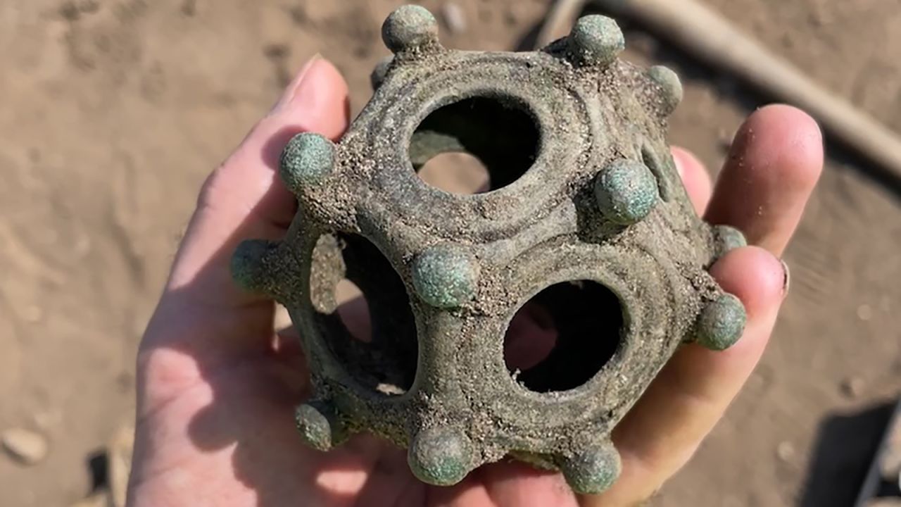 Amateur archaeologists have found a mysterious Roman object