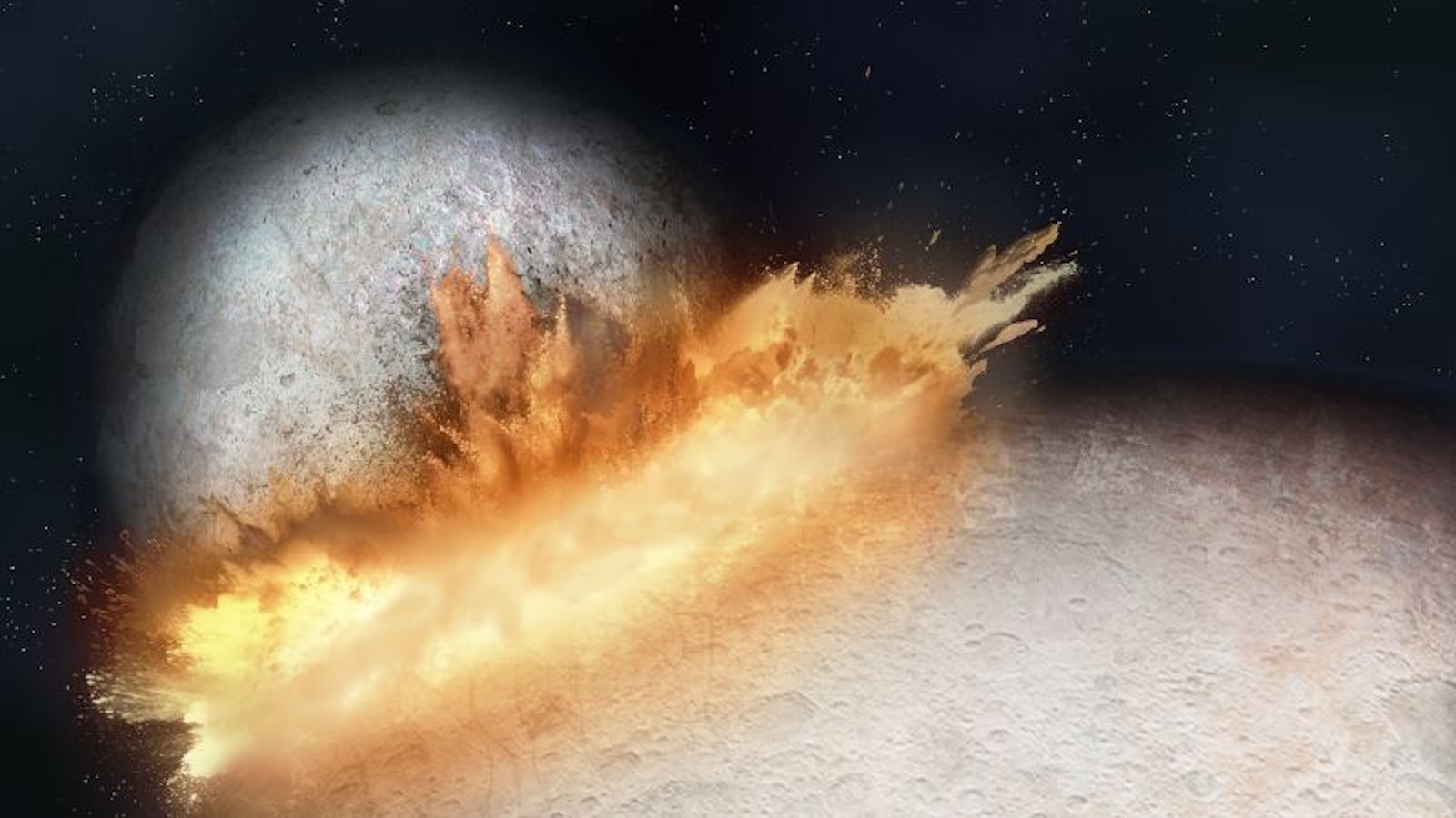Plutón adquirió un «corazón» tras chocar con un cuerpo planetario
